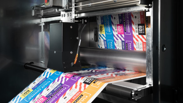 Flexo to digital for medium and long run labels: Durst Tau RSCi