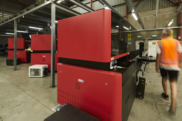 Treble-up: Three new EFI VUTEk Q5r printers at Billboard Media