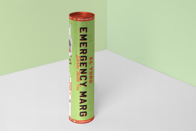The Emergency Margarita: featuring El Toro Blanco Tequila and Cawsey’s Margarita Mix for an instant, refreshing serve.