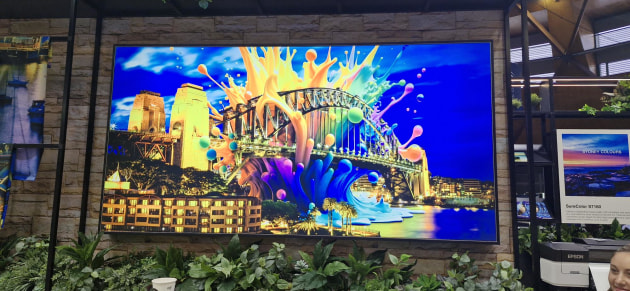 Come Alive with Epson: Sydney Harbour Bridge meets print