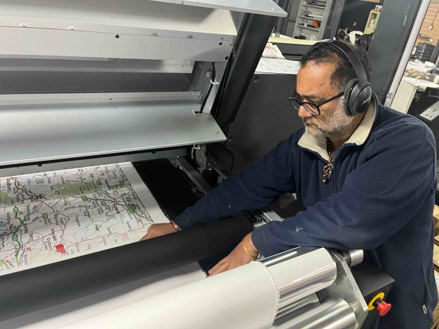 Monna Lisa ML-8000 enables onshoring: Manpreet Singh Mehroke, director, Koton Kraft, with the new printer