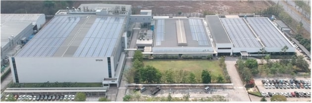 100% renewable energy for Epson by 2023: Thai manufacturing plant already there