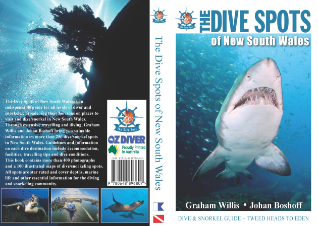 Proudly printed in Australia: The Dive Spots of New South Wales