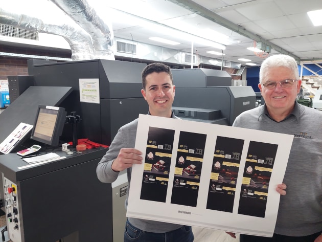 Migrating into inkjet: and Richard Games with the Fujifilm JetPress 720