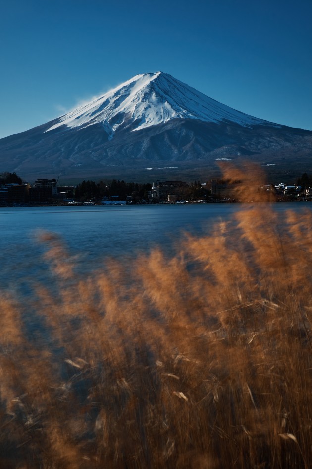 © Dylan Goldby - The constant breeze off the lake and watching the snow fly off Mt. Fuji inspired this image. I wanted the viewer to feel that cool breeze as well as the warmth of the morning sun. Fujifilm X100F, f/11, 5.3 Seconds, ISO 200 (10-stop ND filter).