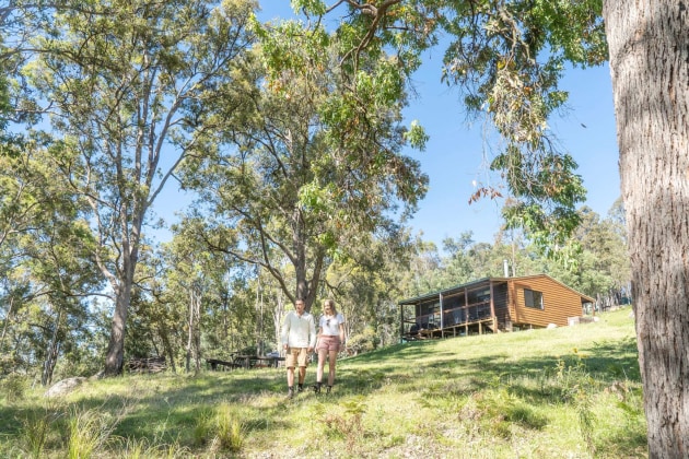Galong cabins. Photo: Scott Rell/DPE