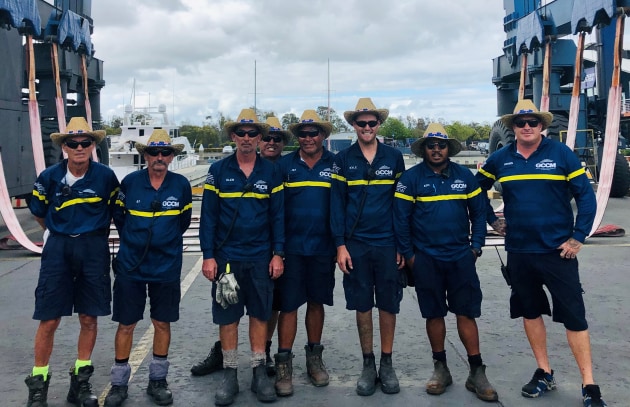The GCCM haul-out crew are ready to support the North Queensland flood relief.