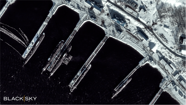 Russian submarines at port | Kamchatka, Russia | 19 November 2025
Credit: BlackSky