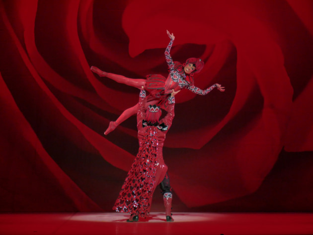 Glenda Garcia Gomez and Matthew Lehmann as the Queen and King of Hearts. Photo: Scott Dennis.