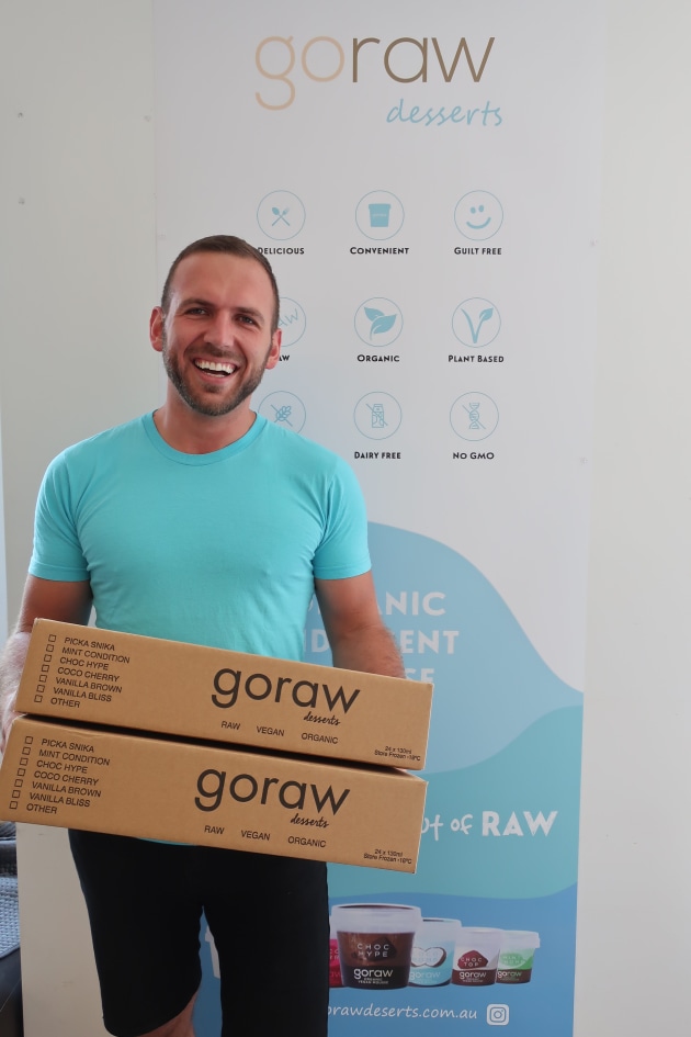 Goraw Desserts founder Andrej Maletic