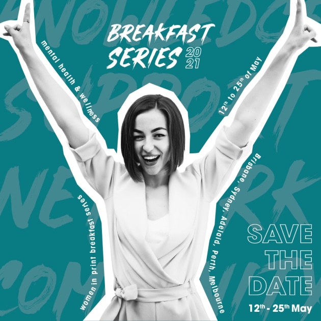 Mental health focus: Women in Print breakfasts