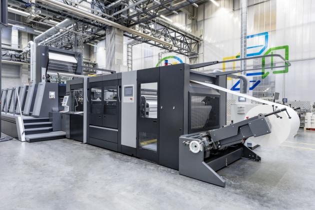 End-to-end label printing: Heidelberg Cut Star