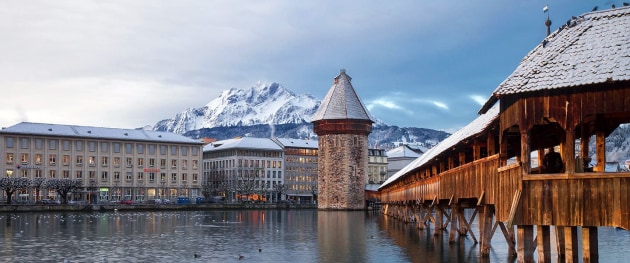 Place of beauty: Lucerne in February
