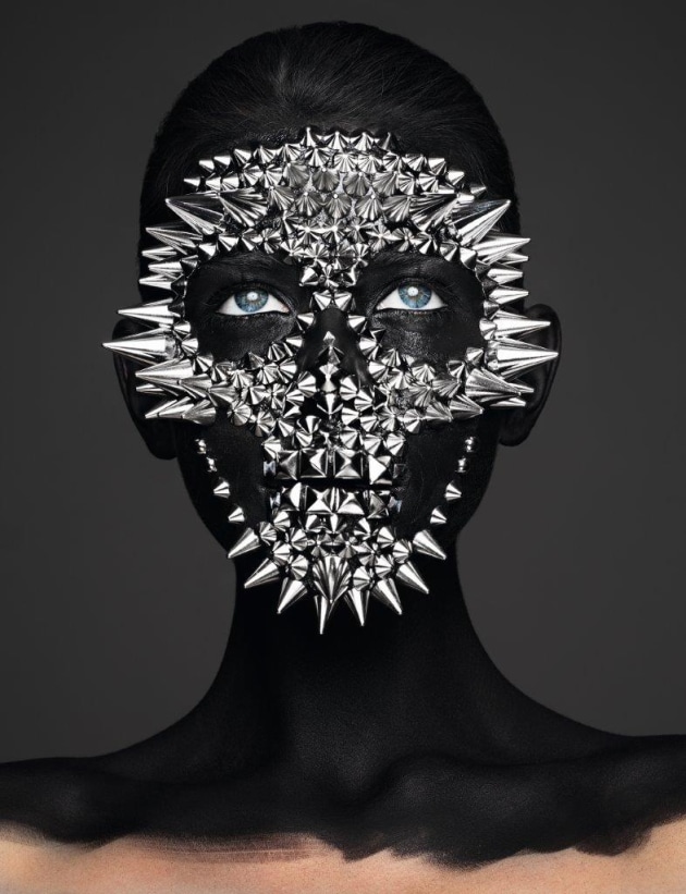 © Rankin. Death Mask, Hunger, Issue 5, 2013