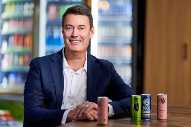 Ian Roberts, chief supply chain officer at Suntory Beverage & Food Oceania.
