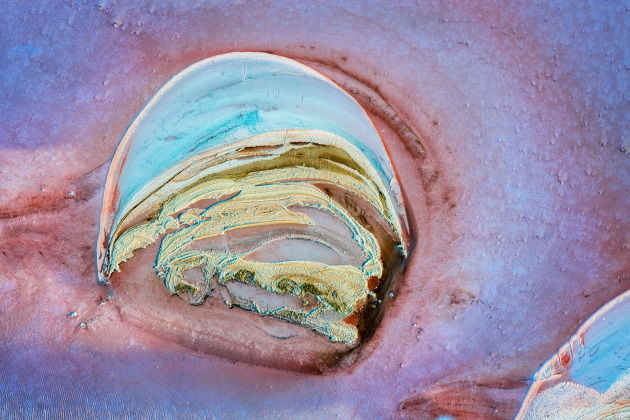 © Ignacio Palacios. Pastel shapes, Lake Eyre, South Australia.