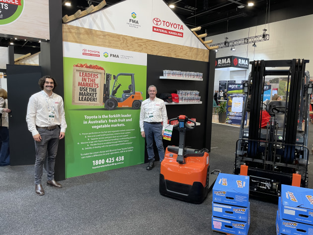 Toyota Materials Handling at Hort Connections.