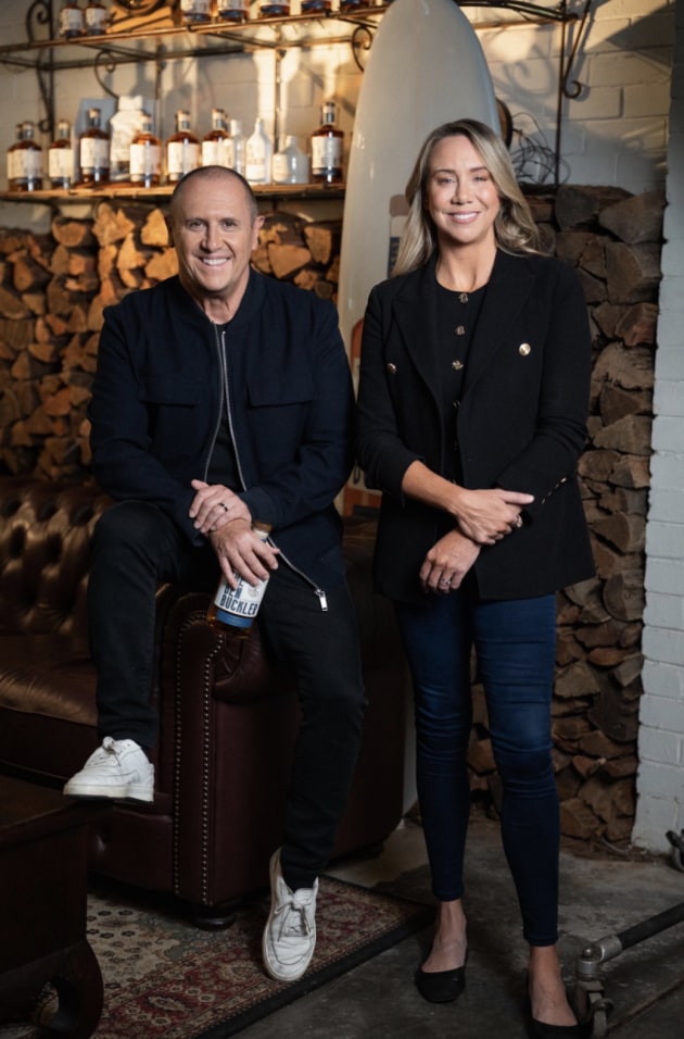 Larry Emdur and Kristy Bloomfield.
Source: The Ben Buckler