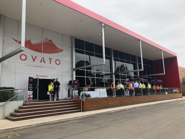 Grand opening: Ovato's new Warwick Farm supersite.