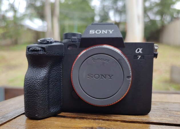 The A7 IV is chunkier than its predecessor, but should feel familiar to most Sony users.