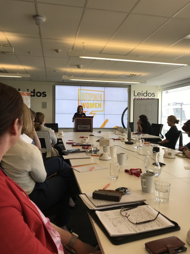 ADM Managing Editor Katherine Ziesing attended the first Outspoken Women Masterclass in Canberra last year. Credit: Katherine Ziesing