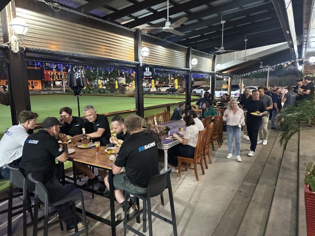 A fun night for making connections: The Social Bowls are always one of the Association's most popular events of the year