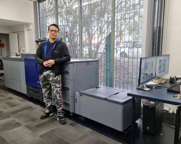 Quality: Henry Tang, Printing Jet, with the new Konica Minolta AccurioPress C4070