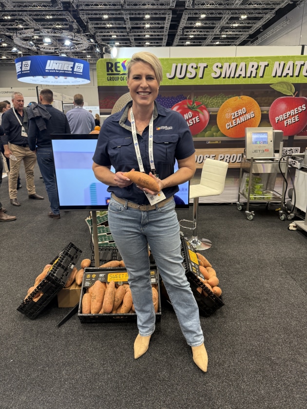 Bree Watson of Australian Sweet Potato Growers Inc