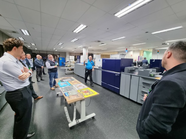 Bringing PacPrint to the states: The event gave attendees a first-hand look at the company’s latest print technologies up close