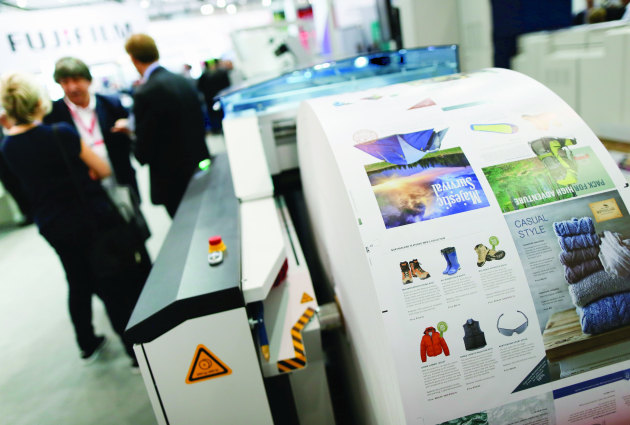 Challenging for commercial work: High speed webfed inkjet