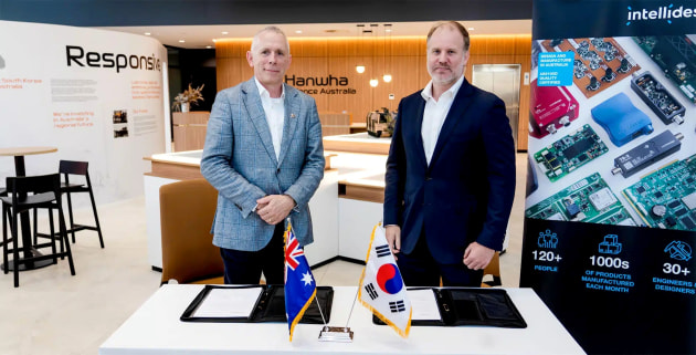 IntelliDesign has been awarded a contract by Hanwha Defence Australia.

Credit: IntelliDesign