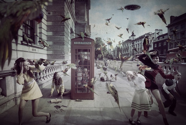 © Michael Cook. Telephone, from the series, Invasion.