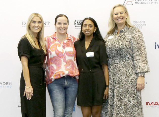 IVE team at Women in Print breakfast series