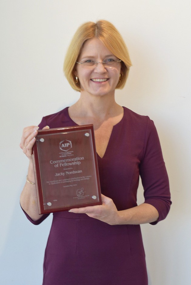 Jacky Nordsvan has been recognised with the grade of Fellow.