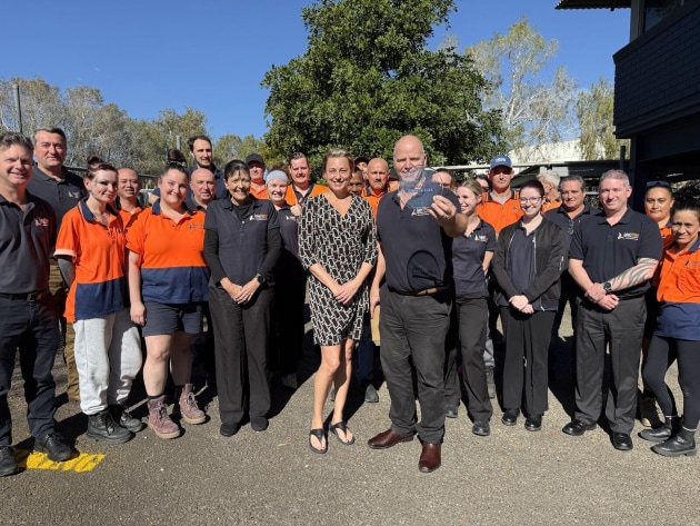 James Malone and the Label Power team after receiving the Digital Labels and Packaging Award 2025 for Excellence in Inkjet Labels.