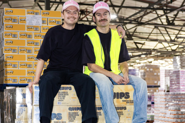 Founders of Sydney RTD startup Quips: Joe McGaffin and Calvin Koder