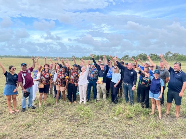 The Smoking Ceremony for Gilmour Space's proposed Bowen Orbital Spaceport marks the beginning of a new space future for the region. (Gilmour Space Technologies)