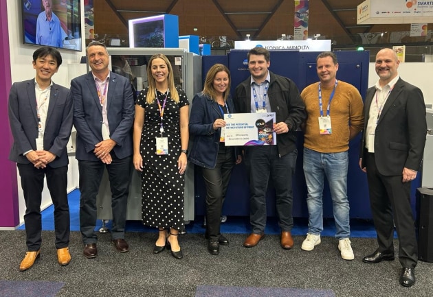 Print embellishing inhouse: Officeworks orders Konica Minolta AccurioShine 360 for its national print hub in North Rocks