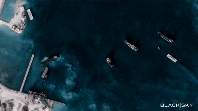 Expanded island-building work | Ladd Reef, South China Sea | 11 Nov. 2025.
Credit: BlackSky