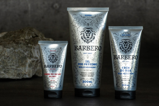 Laminate Tube Award winner: BARBERO men’s care range
