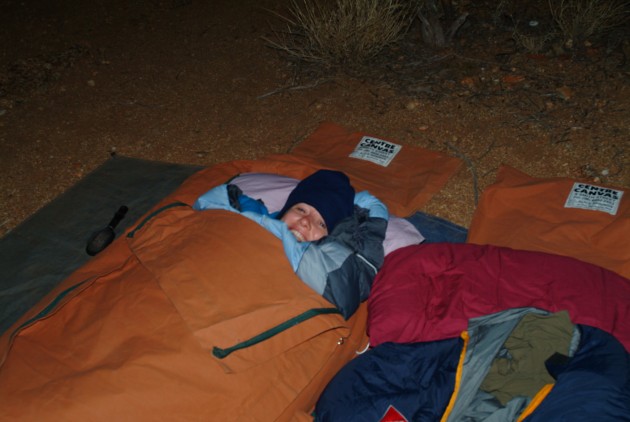 Camping out on the Larapinta 2