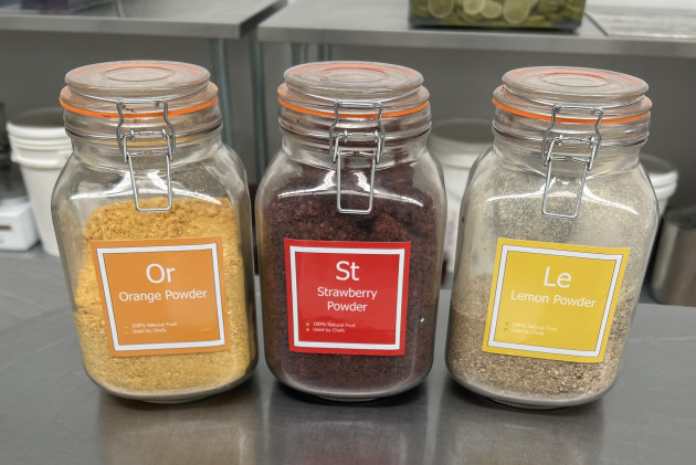 Some flavours featured in Liberty Loves new powdered fruit range.