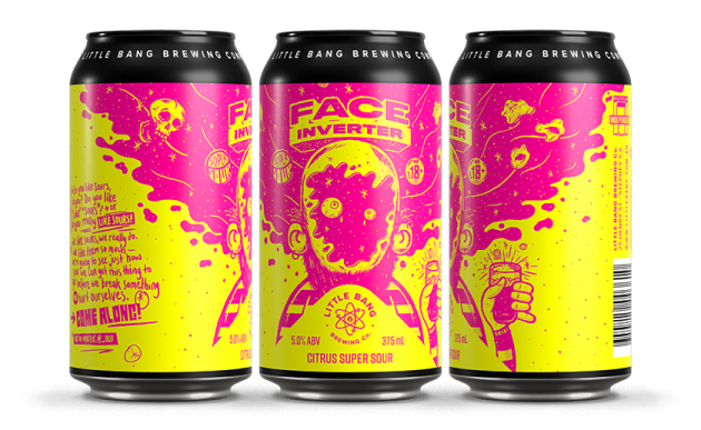 In 2020, Little Bang’s Face Inverter Citrus Super Sour won Australia’s best beer can design in the inaugural GABS Can Design Awards.