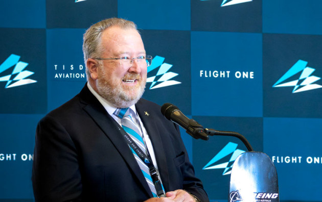 Flight One Managing Director and CEO Lucas Tisdall. (Flight One)
