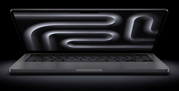 The new Macbook M5 Max - scary fast? Image: Apple