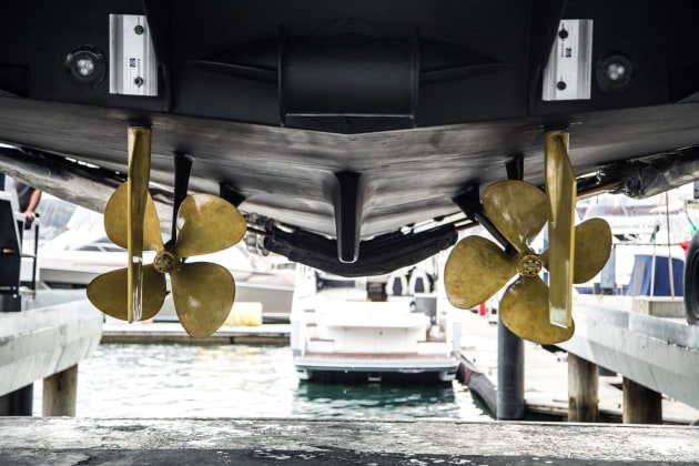 Maddox anodes with Propspeed foul release coating make for a powerful corrosion resistant combination.