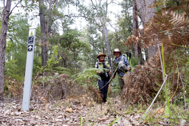 Wellington Spur (Green Wagyl) trail links with Willman Bilya.