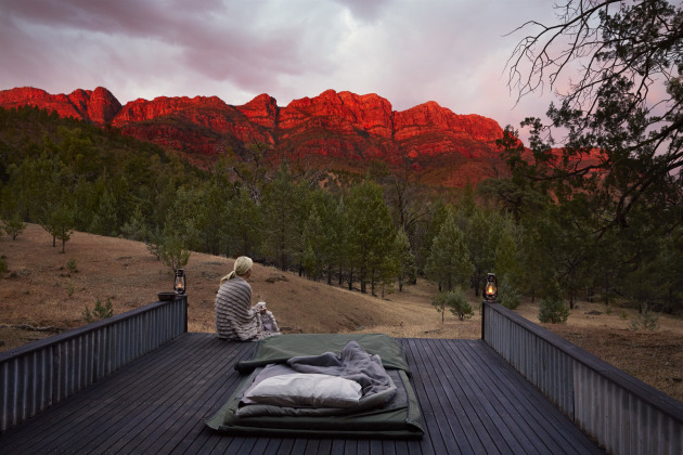 Experience Wild Bush Luxury on the Arkaba Walk. Tourism Australia.