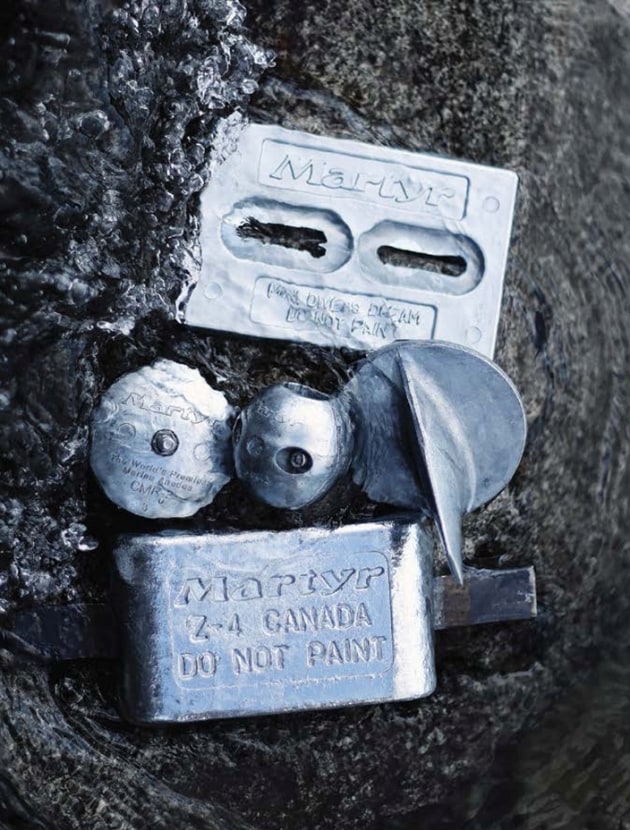 AMS supplies the Martyr range of anodes manufactured by Canada Metal Pacific (CMP), a leading producer of aluminium anodes.