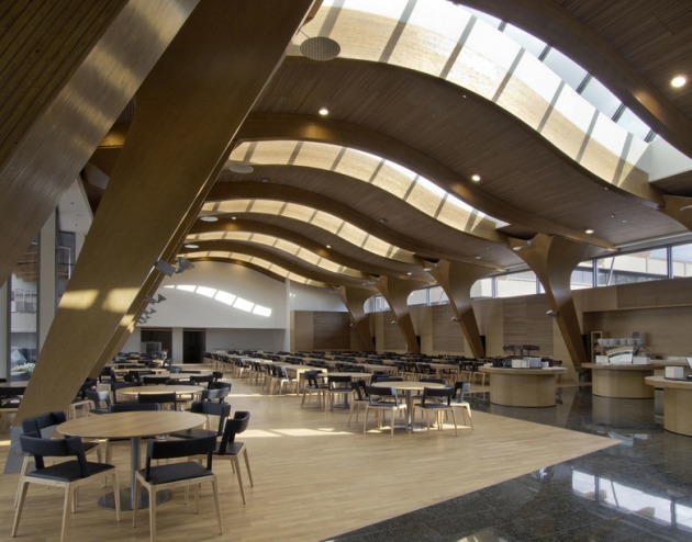 Inside the Metsa Group's global headquarters.